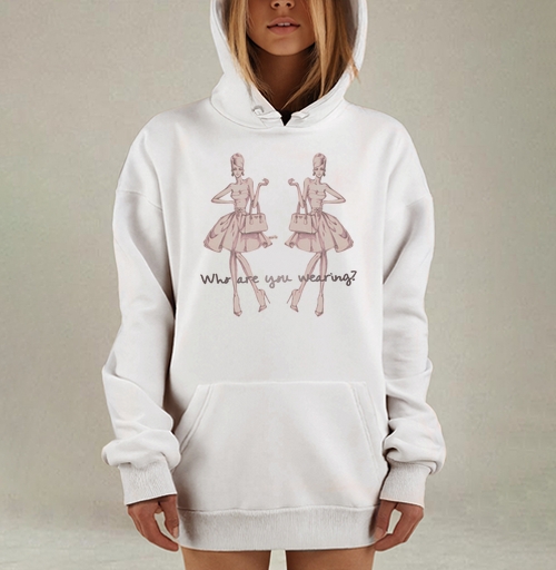 Фотография футболки Who are you wearing? / Кто на тебе?