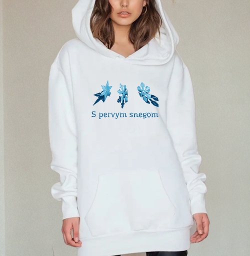 Фотография футболки S pervym snegom