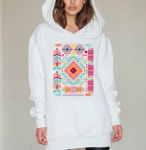 Фотография футболки Trendy tribal ornament
