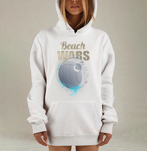 Фотография футболки Футболка Beach Wars с волейбольным дизайном