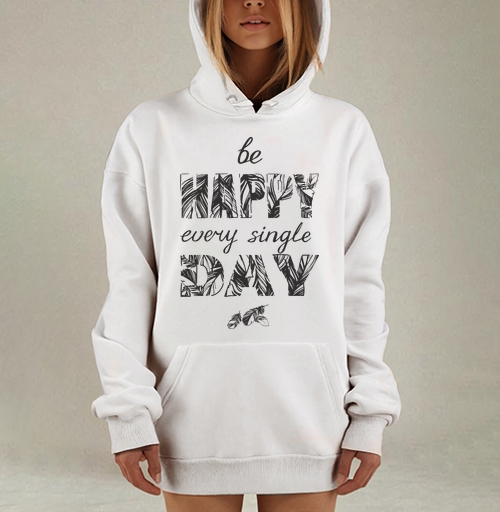 Фотография футболки Be happy every single day / Счастье каждый день