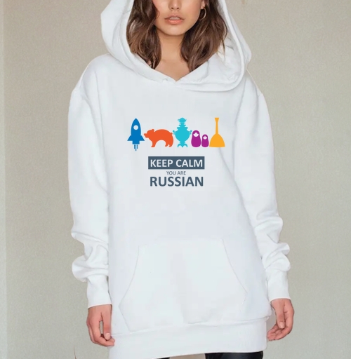 Фотография футболки Минималистичный постер Keep Calm You Are Russian