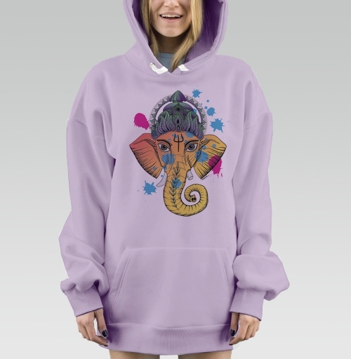 Фотография футболки Самоделка ganesha_color.png