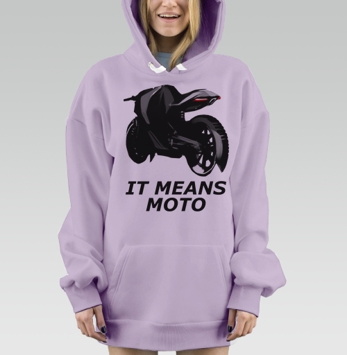 Фотография футболки IT MEANS MOTO / ОЗНАЧАЕТ МОТО
