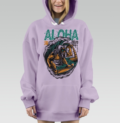 Фотография футболки Aloha Zeus / Алоха Зевс