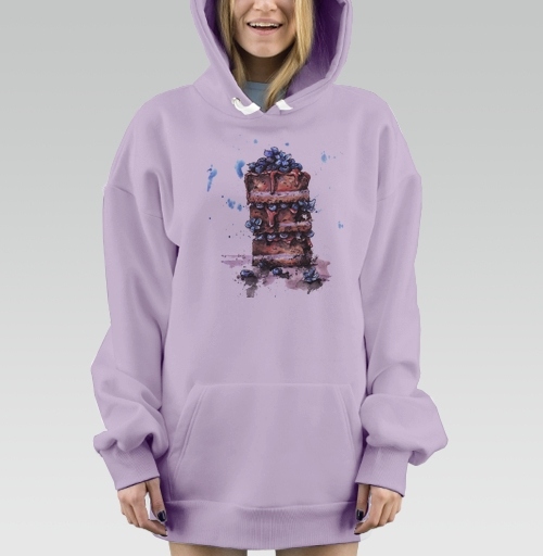 Фотография футболки Тортик с черникой