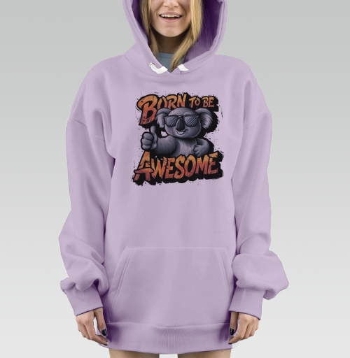 Фотография футболки Футболка с коалой Born to Be Awesome