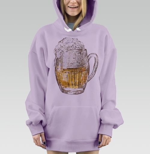 Фотография футболки Янтарная кружка пива Beer Time