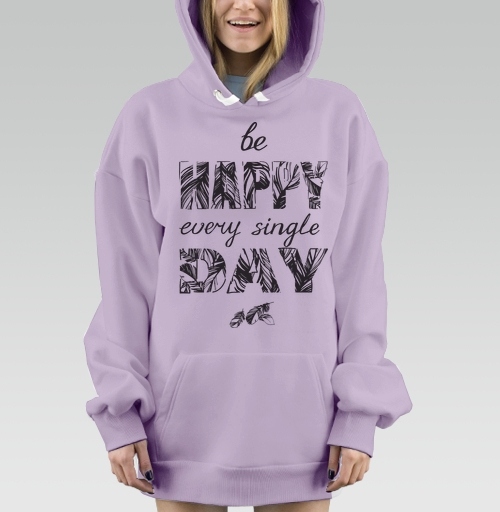 Фотография футболки Be happy every single day / Счастье каждый день