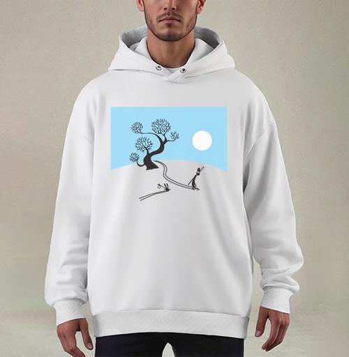 Фотография футболки Winter ninja and little rabbit