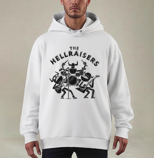 Фотография футболки The Hellraisers / Нарушители спокойствия играют монстры рок музыканты