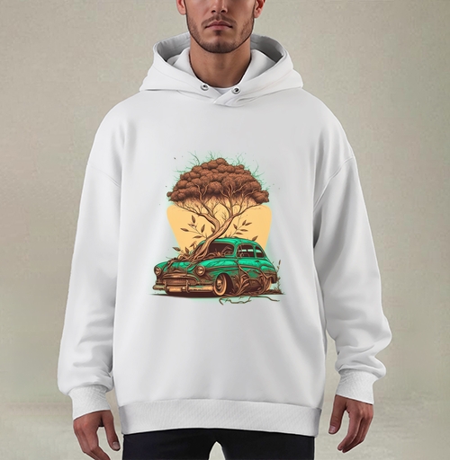 Фотография футболки Старая машина