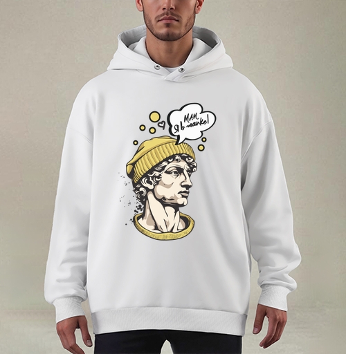 Фотография футболки Мам, я в шапке