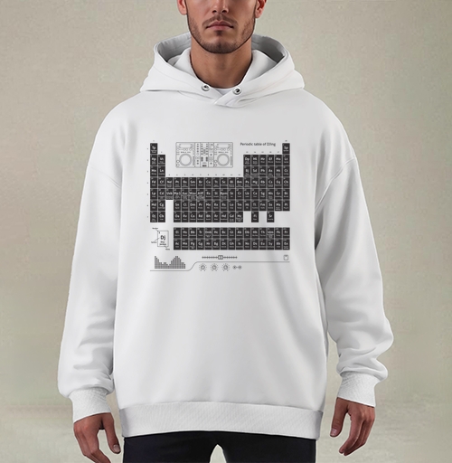 Фотография футболки Periodic table of DJing