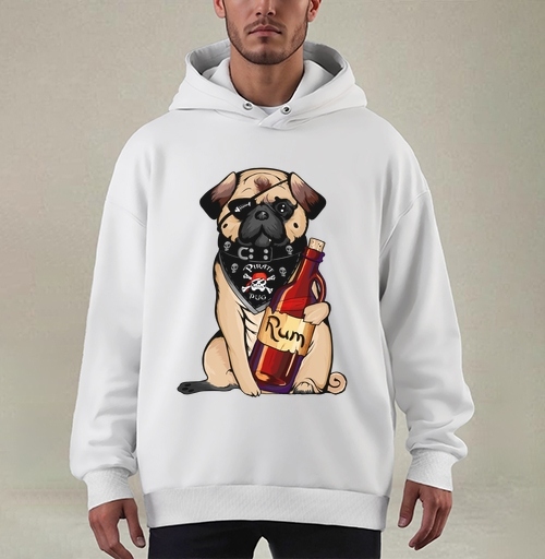 Фотография футболки Pirate pug