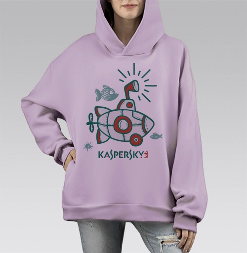 Фотография футболки Цветная игрушечная подводная лодка Kaspersky
