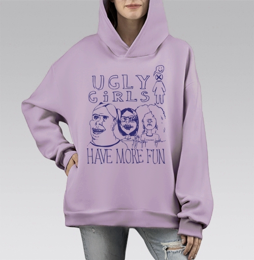 Фотография футболки Уродливые девушки веселятся больше UGLY GIRLS HAVE MORE FUN
