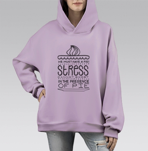 Фотография футболки Стресс уходит с кожей сладкого пирога