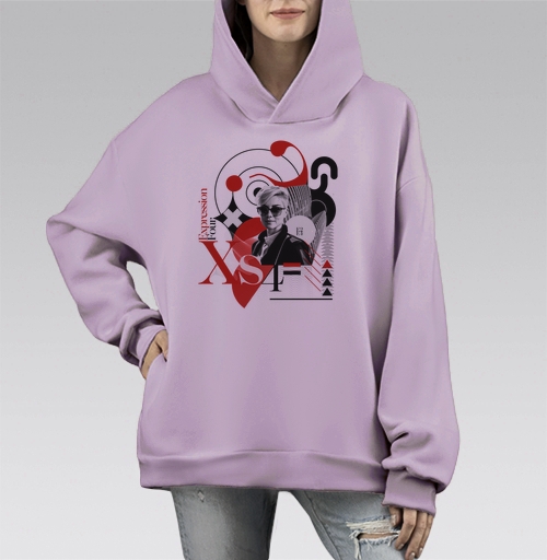 Фотография футболки Выражение Четыре Смелый Коллаж Стильный Образ