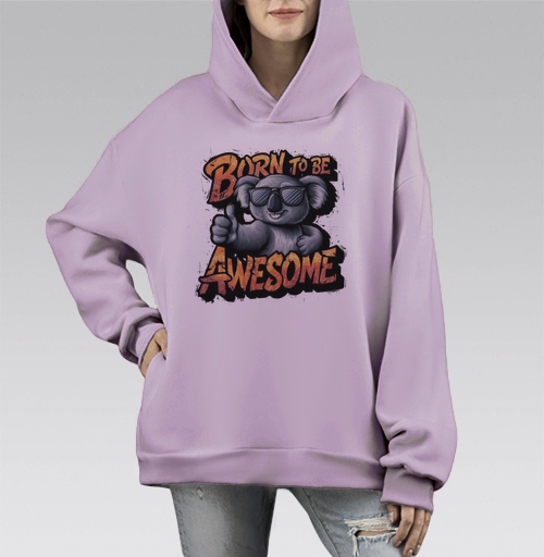 Фотография футболки Футболка с коалой Born to Be Awesome