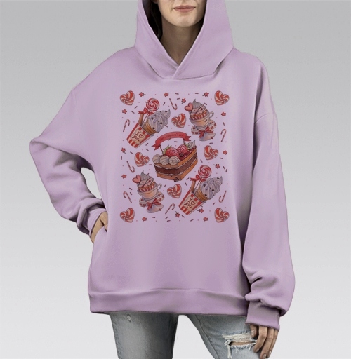 Фотография футболки Happy Valentines Day pattern / Паттерн ко Дню святого Валентина