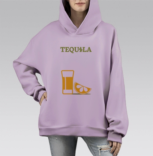 Фотография футболки Яркий минималистичный плакат TEQUILA с мексиканским стилем