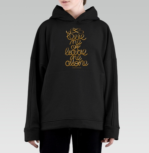 Фотография футболки Gold ribbon lettering / Люби или уходи saying Love me or leave me alone