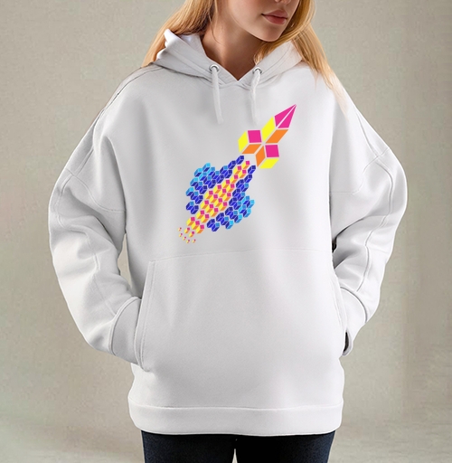 Фотография футболки Simply rocket (Ракета)