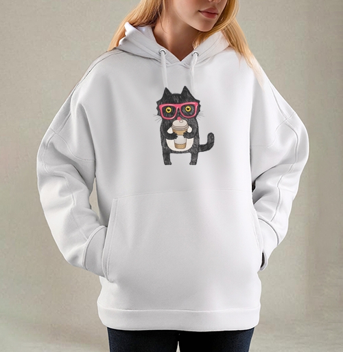 Фотография футболки Coffee-cat