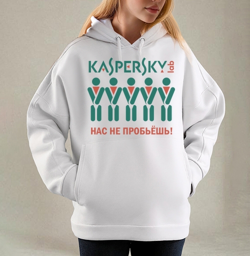 Фотография футболки Символ защиты Kaspersky Lab – плакат единства и силы