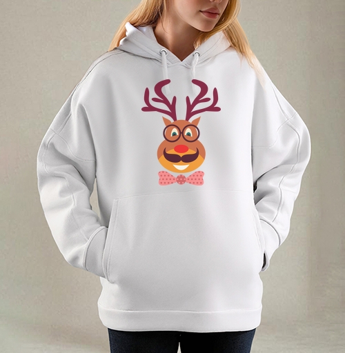 Фотография футболки Hipster Deer / Олень-хипстер