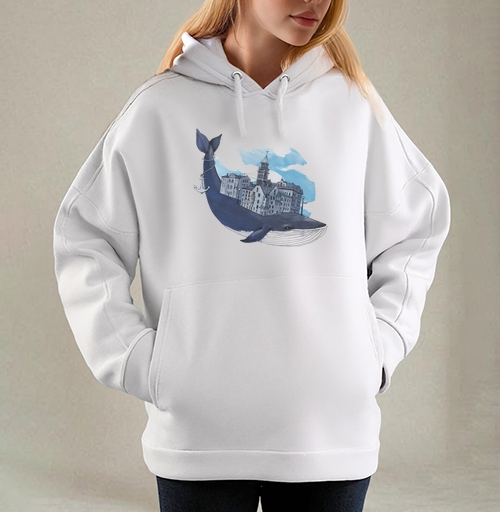 Фотография футболки Whale city