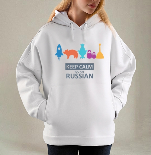 Фотография футболки Минималистичный постер Keep Calm You Are Russian