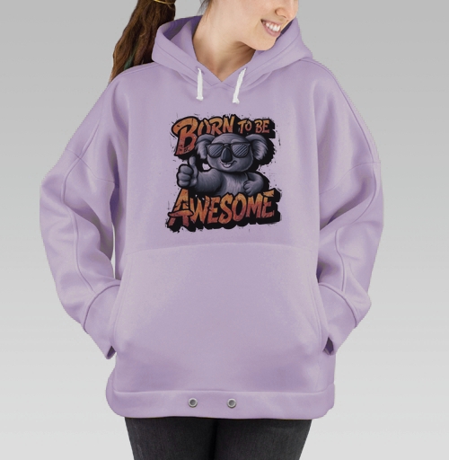 Фотография футболки Футболка с коалой Born to Be Awesome
