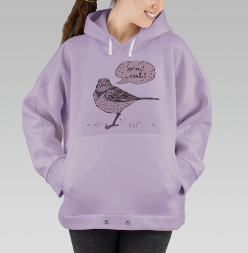 Фотография футболки Spring bird / Весенняя птичка