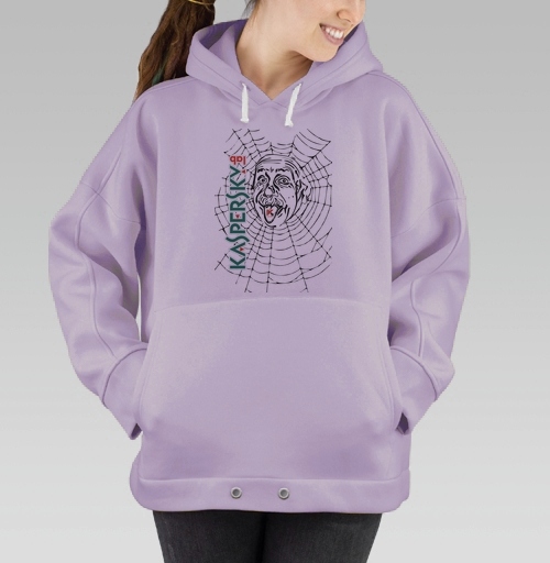 Фотография футболки Портрет Эйнштейна в паутине Kaspersky Lab