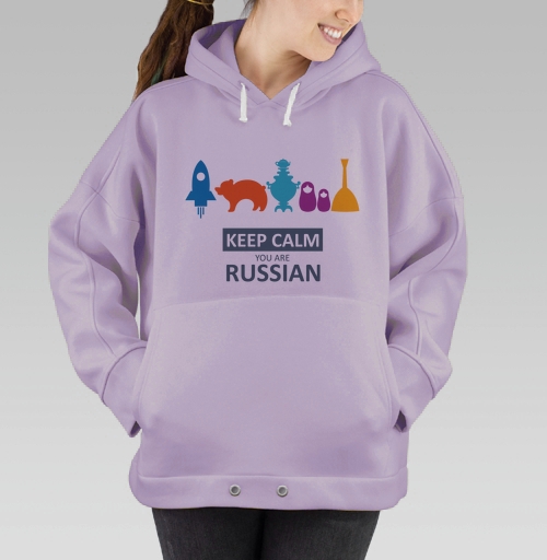 Фотография футболки Минималистичный постер Keep Calm You Are Russian