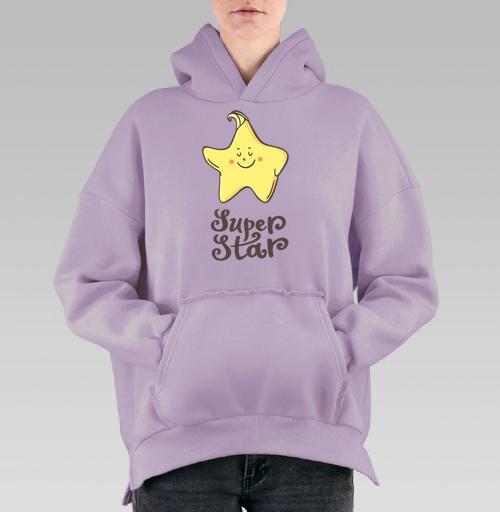 Фотография футболки Очаровательная улыбающаяся звезда Super Star