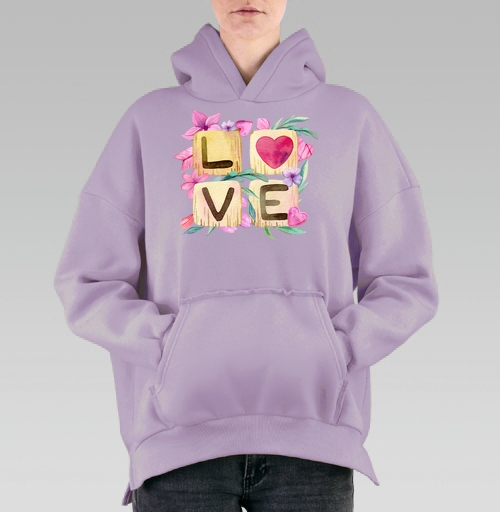 Фотография футболки Любовь в квадрате