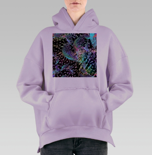 Фотография футболки Неоновый танец тропиков запах блеск voile shimmer print trend 2021