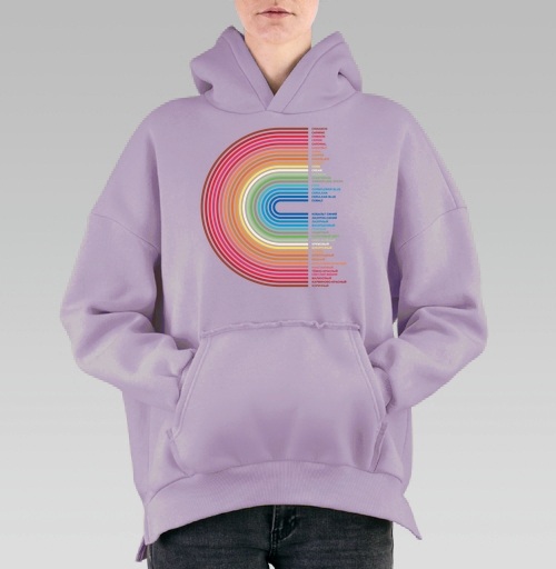 Фотография футболки Rainbow Gradient Colors – Радужный Градиент Цветов