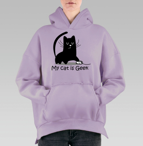 Фотография футболки My cat is Geek