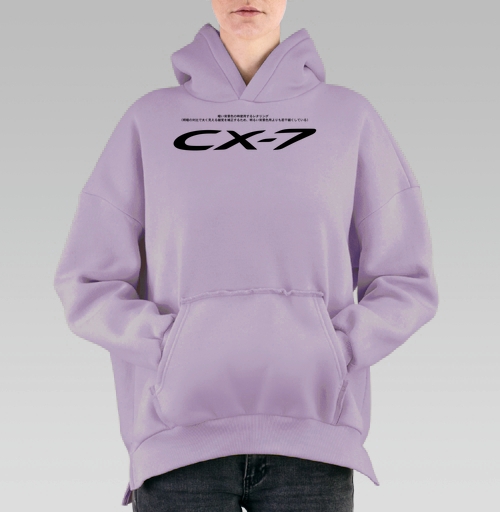 Фотография футболки Lettering CX-7 / Леттеринг CX-7 оптическая коррекция шрифта на темном фоне