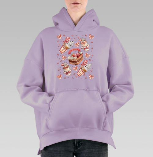 Фотография футболки Happy Valentines Day pattern / Паттерн ко Дню святого Валентина