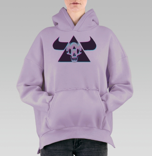 Фотография футболки TRIANGLE SKULL BULL / Череп быка в треугольнике