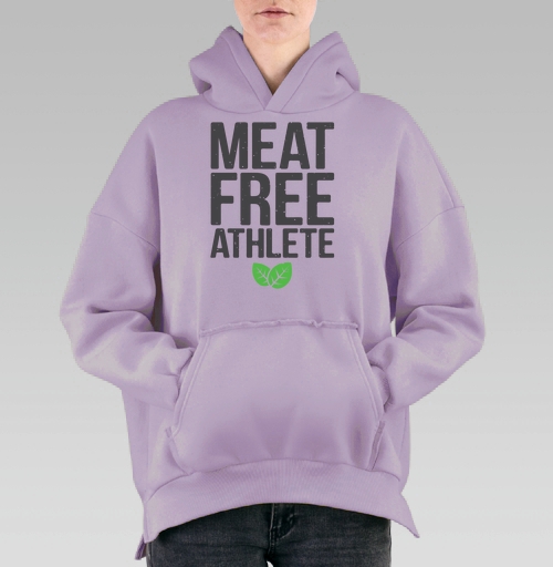 Фотография футболки MEAT FREE ATHLETE – Эмблема веган-спортсмена