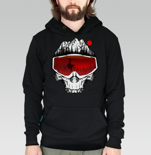 Фотография футболки Фрирайд и Лыжи Номер Два