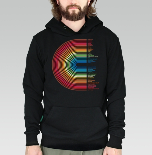 Фотография футболки Rainbow Gradient Colors – Радужный Градиент Цветов