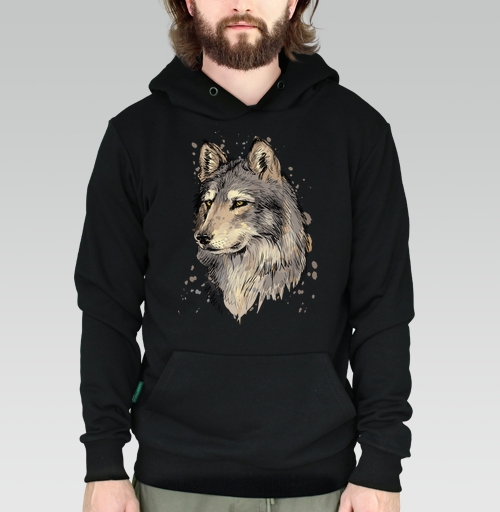 Фотография футболки Волк - Принтериум