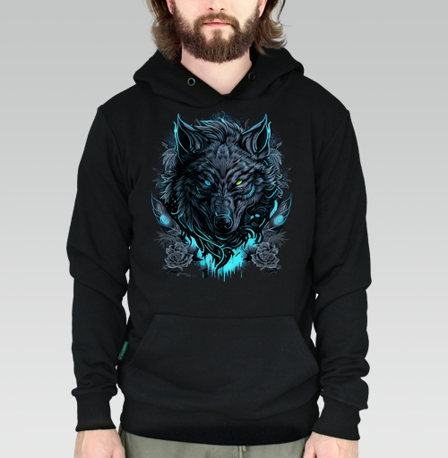 Фотография футболки Брутальный волк